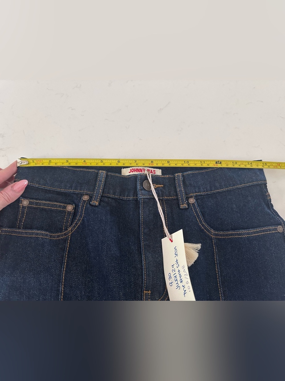 Johnny Was Front Slit Back Embroidery Jeans W/Flare *See Measurements $248 - Picture 8 of 11